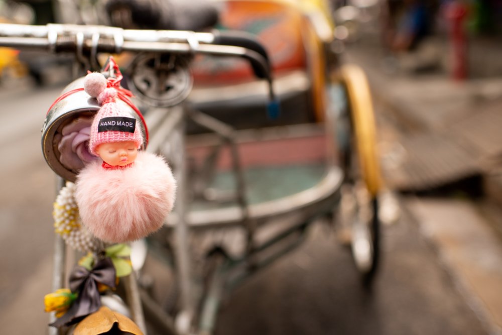 Hand Made Tricycle Taxi Decoration taken during a Chiang Mai Photo Workshop