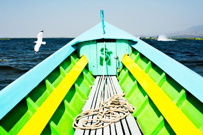 Sunny Boat Ride Inle Lake, Myanmar during a Chiang Mai Custom Photo Workshop