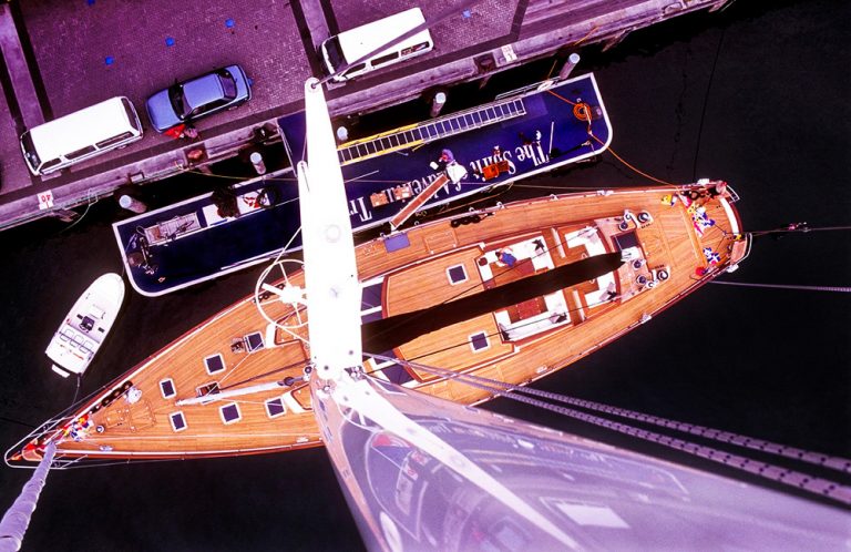 Portfolio of KevinLJ © Kevin Landwer-Johan Yacht from above