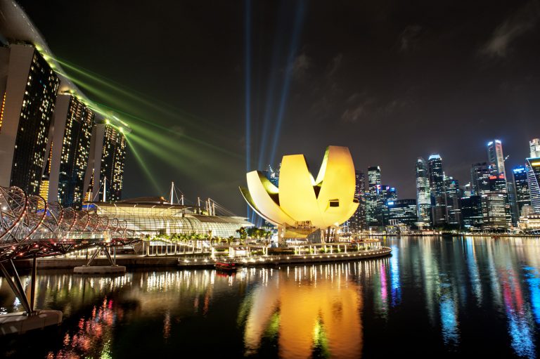 Portfolio of KevinLJ © Kevin Landwer-Johan Singapore Night Light Show