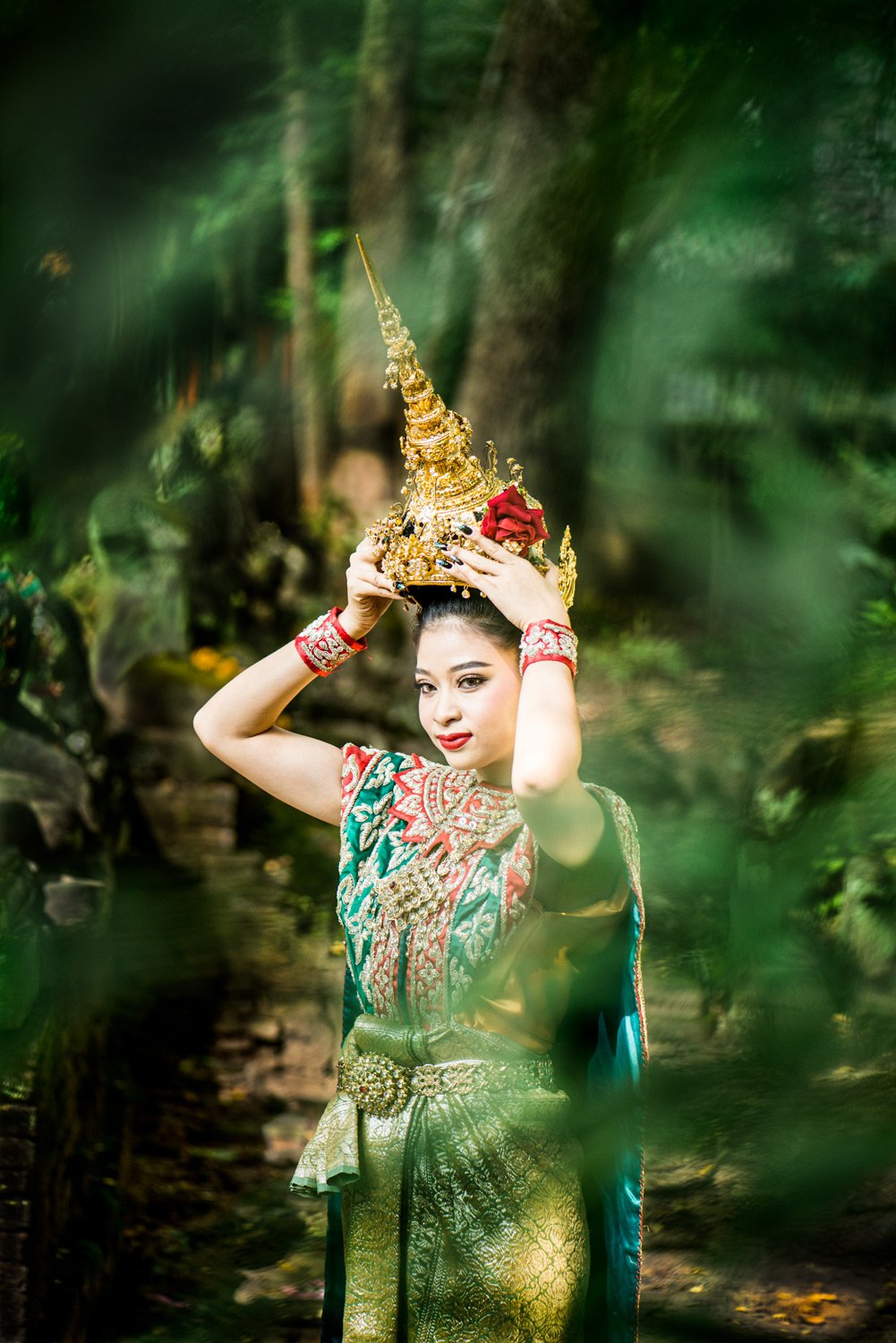 Portfolio of KevinLJ © Kevin Landwer-Johan Thai Dancer in the Forest