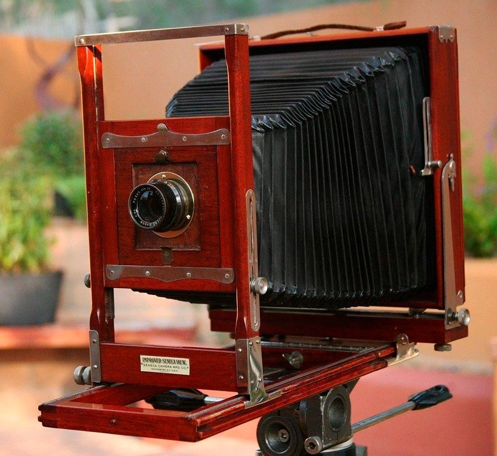 old plate camera