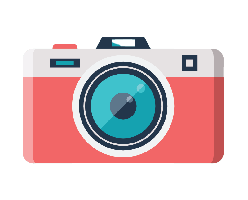 retro camera graphic for free youtube photography course
